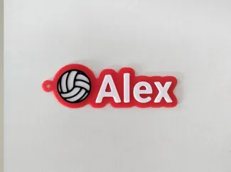 Volleyball Name Tag - Alex