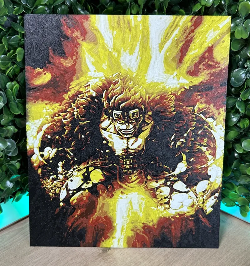 Eustass Kid One Piece HueForge 