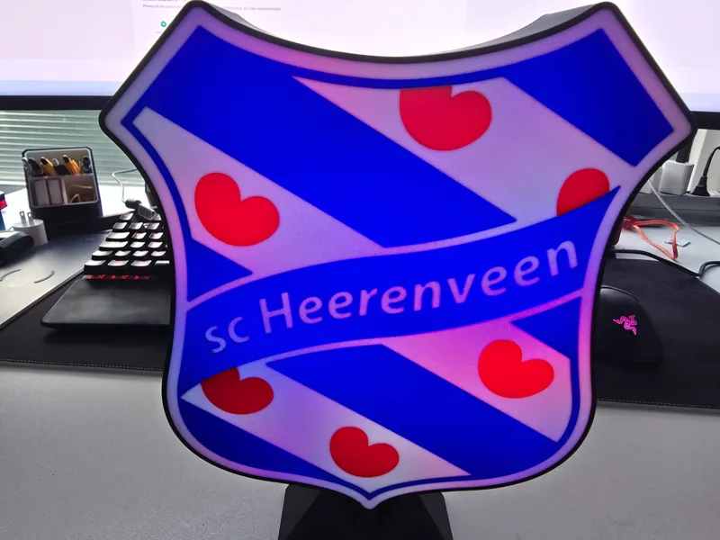 SC Heerenveen logo lightbox