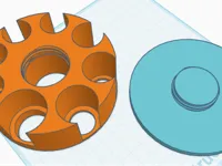 0.2mm layer, 2 walls, 5% infill