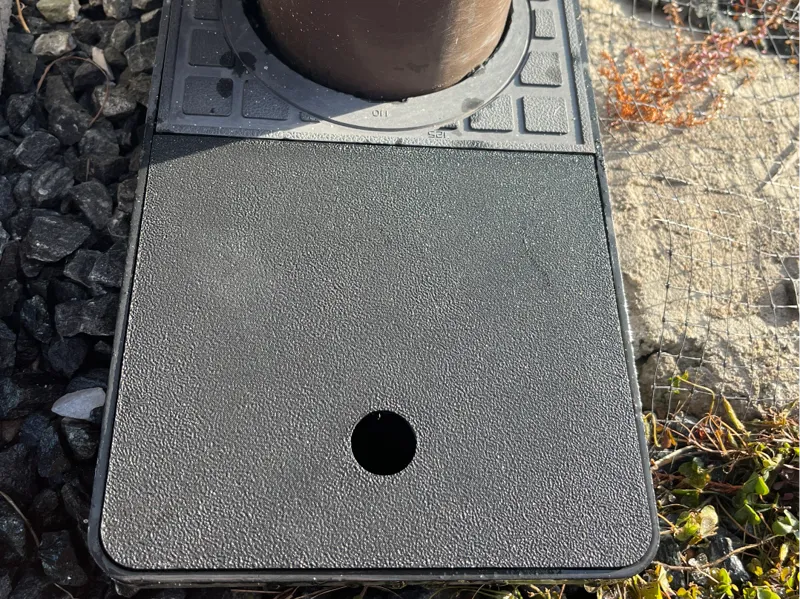 Roof drain trap cover - Geiger víko