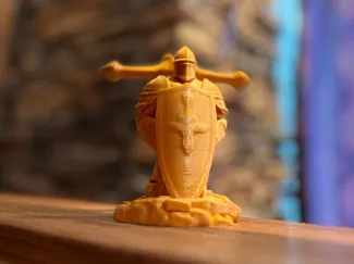 Medieval Guard Knight Statue (Pen/Marker Holder)