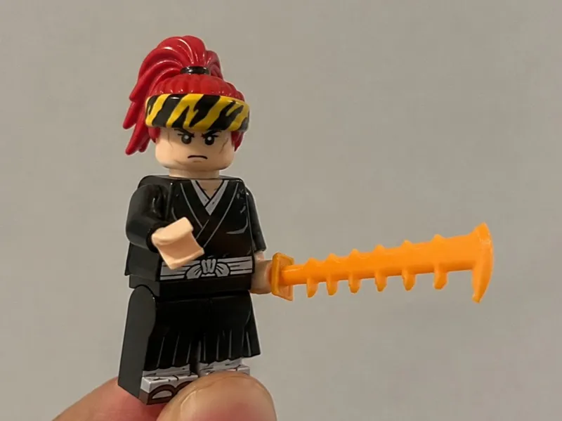 Zabimaru - Renji Abarai (Bleach) for Brick Minifig