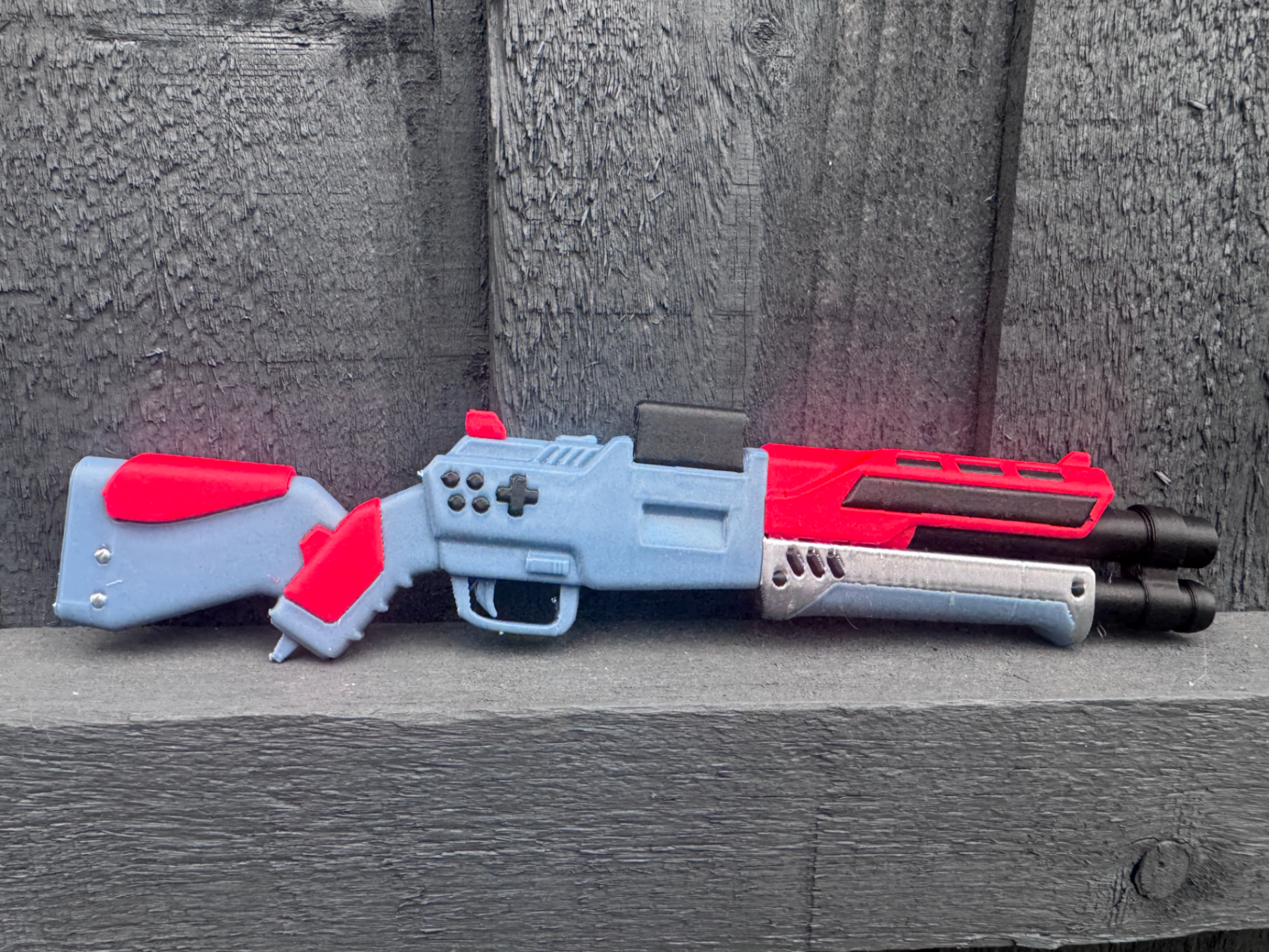 Fortnites 8bit Shotgun Prop 3D model