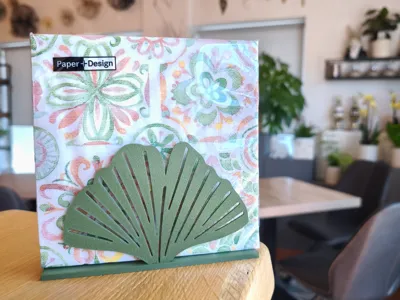 Ginkgo Napkin Holder PLA