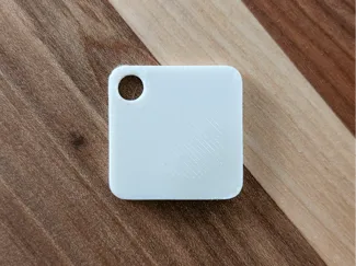 Filament Swatch With Circle Hole (BambuLab Size)