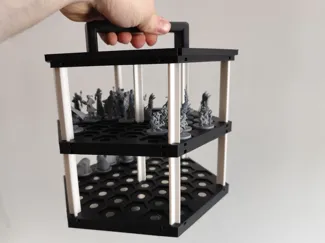Miniatures Storage and Travel Box