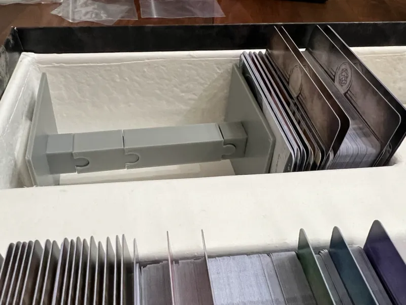 Empty Card Space Holder for Card Games 