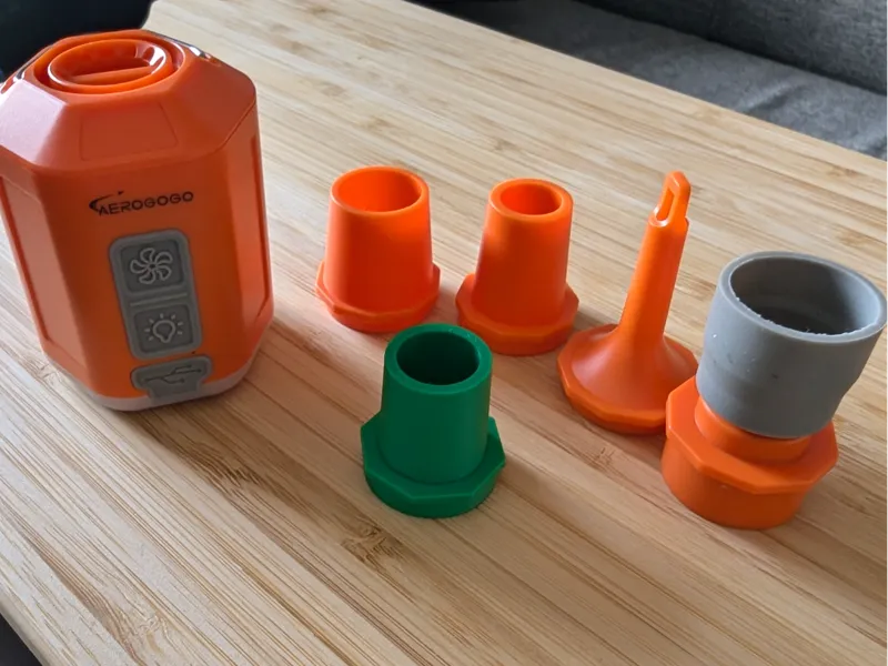 Aerogogo GIGA 4.0 adaptor for Peyto Air Mattress