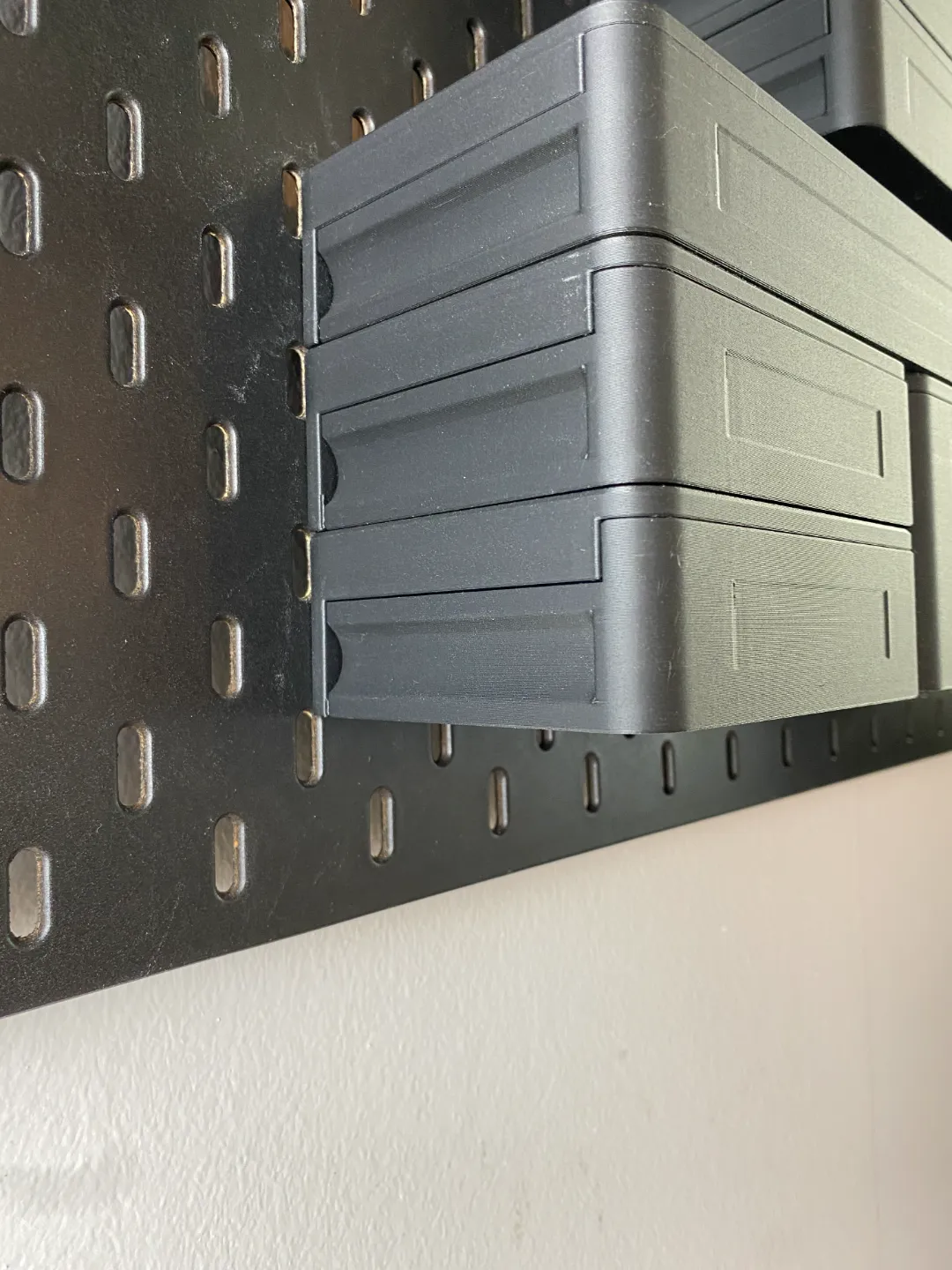 Singlebox V2 compatible for Ikea skadis view 3