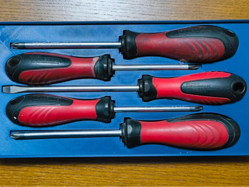 Organizer per giraviti powerfix lidl gridfinity