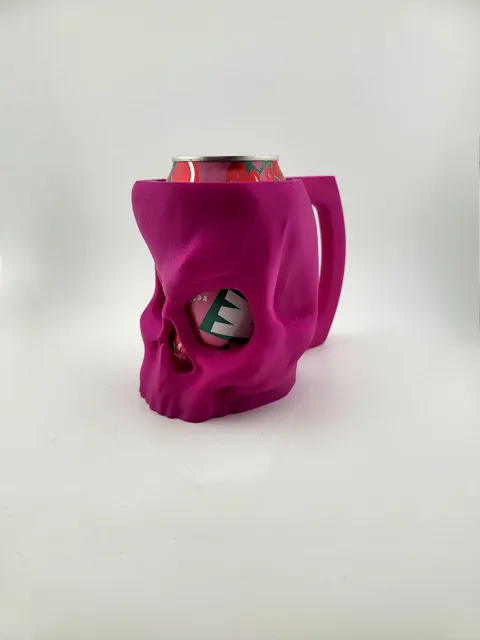 mad skull cup holder view 4