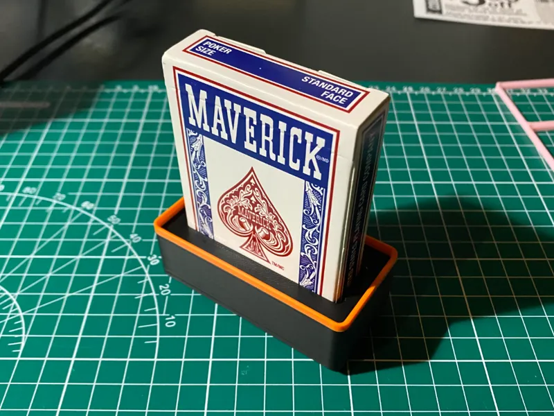 Playing Card Deck Holder Gridfinity