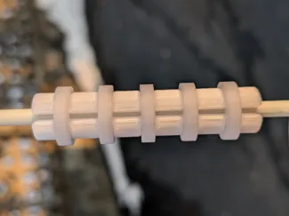 Flag pole connector 6mm diameter