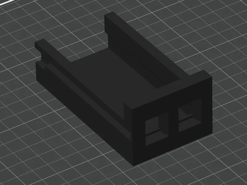 RackMod 1U 10 Inch Small Module Two KeyStones