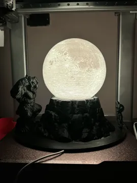 Accesorio de iluminación decorativa: Dragon Ball Lamp – Goku Great Ape — vista de referencia 3