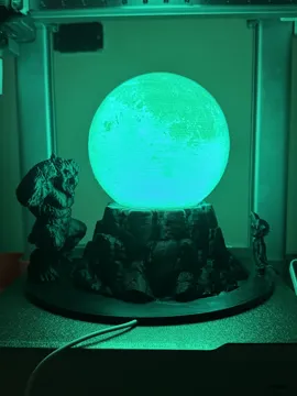 Accesorio de iluminación decorativa: Dragon Ball Lamp – Goku Great Ape — vista de referencia 5