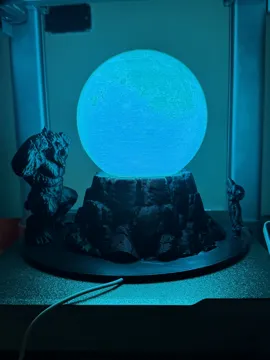 Accesorio de iluminación decorativa: Dragon Ball Lamp – Goku Great Ape — vista de referencia 4