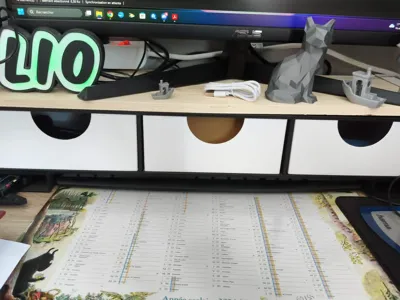 PC monitor riser