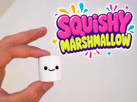 Accesorio para filamento: Very squishy TPU marshmallow — referencia de MakerWorld