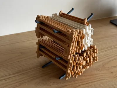 Toy Horse Fence Storage Rack