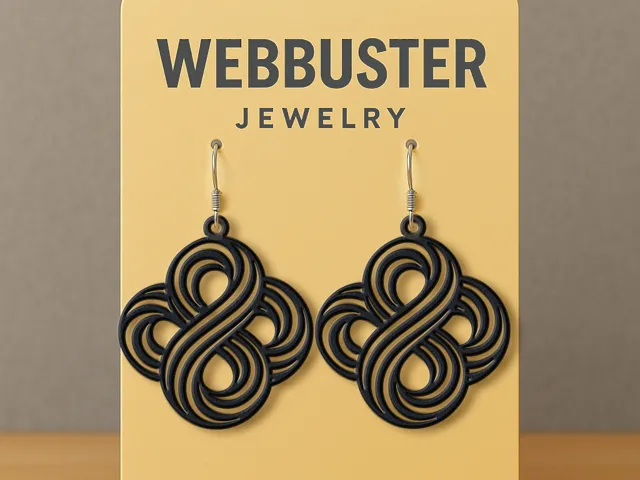 Infinite Node of Love Earrings