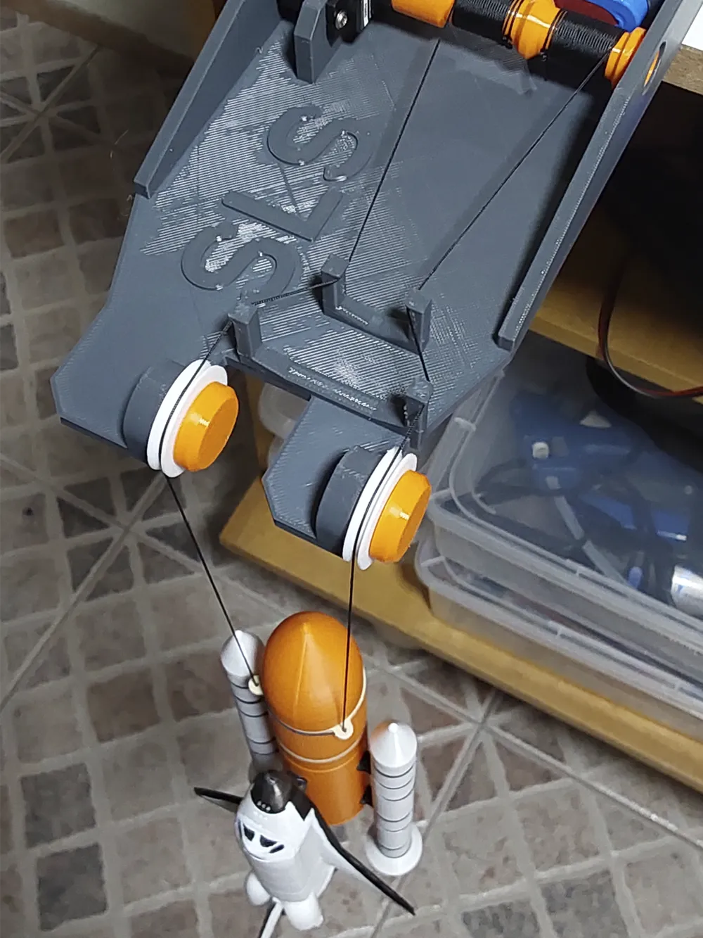 BUILD-A-ROCKET SPACE LAUNCH SYSTEM (SLS) - Free 3D Print Model - MakerWorld