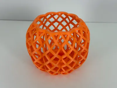 Pumpkin Shaped Spiral Tea Light Holder - Free 3D Print Model - MakerWorld
