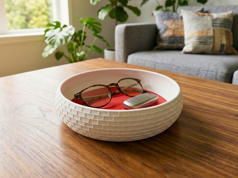 Catch all Round Tray - The Brick Series