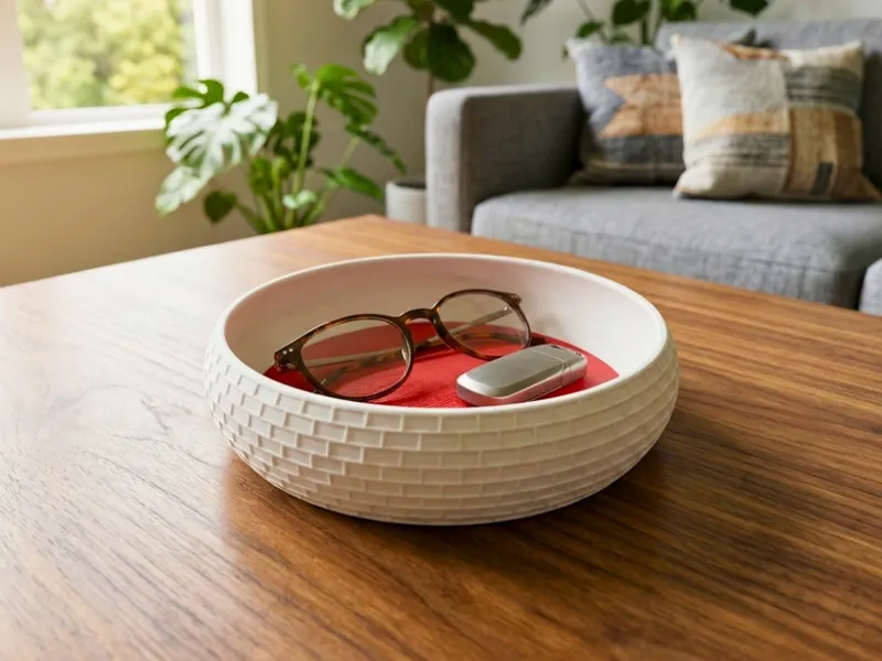 Catch all Round Tray - The Brick Series