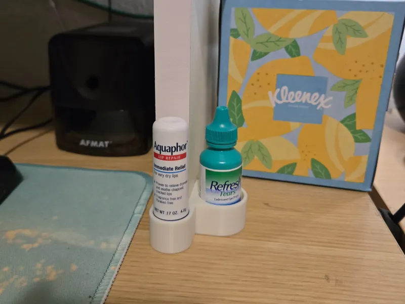 Nightstand Chapstick and Eyedrop Holder - multiple