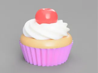 Alhajero Cupcake