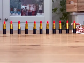 keychain lipstick