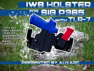 IWB Holster for SIG P365 equipped w/ TLR-7