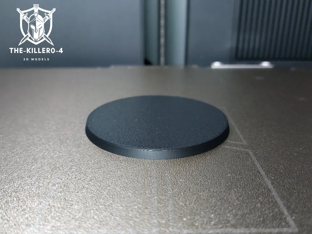 Miniatura 3 do modelo 3D Wargaming Bases - Round