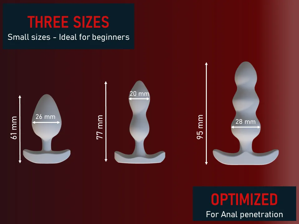 Butt Plug Set - Beginner Friendly - Free 3D Print Model - MakerWorld Butt Plug Set - Beginner Friendly - Free 3D Print Model - MakerWorld