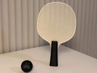 New silent airless ping pong paddle!