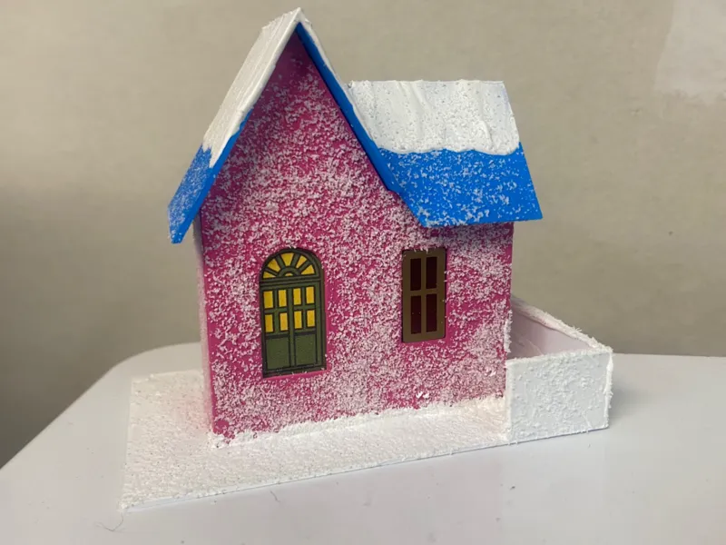 Putz House - Christmas Village 
