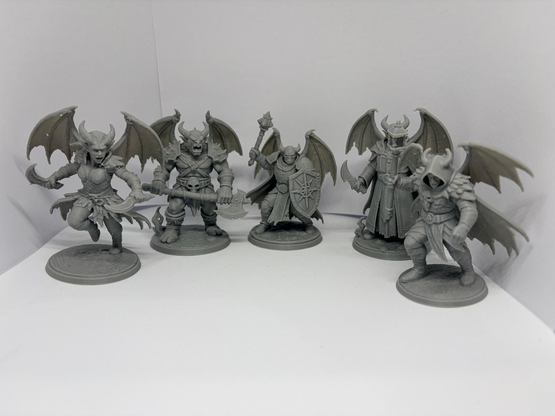 The Infernal Covenant - 5 x Demon Miniatures