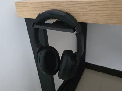 Hidden Headphone holder