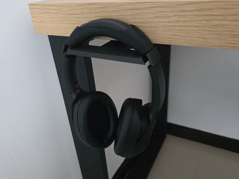 Hidden Headphone holder