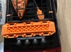 Roof rack with rail and accessories