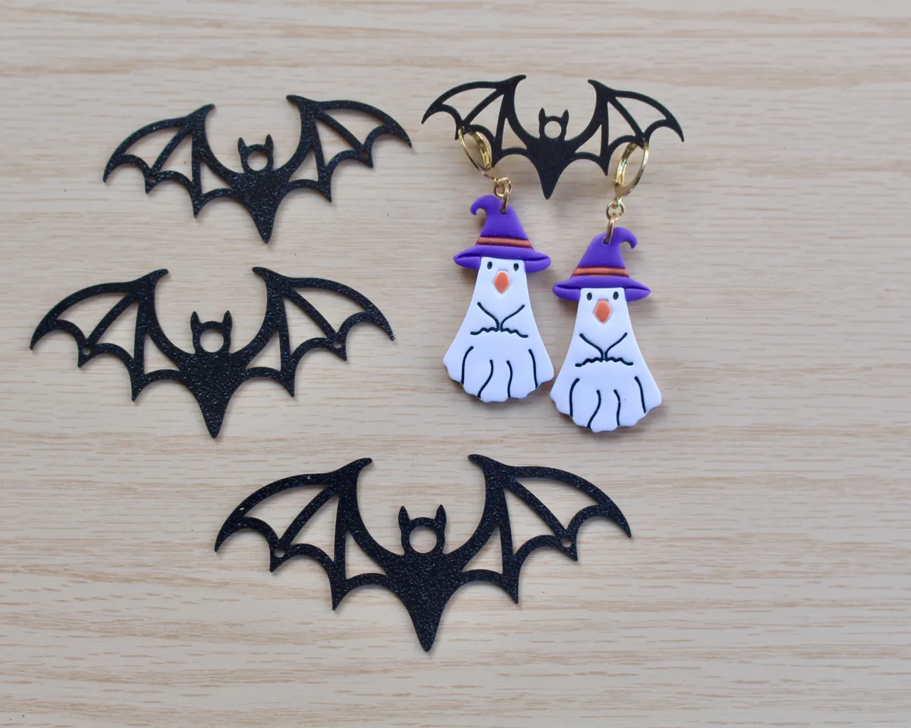 Bat Earring Holder view 2