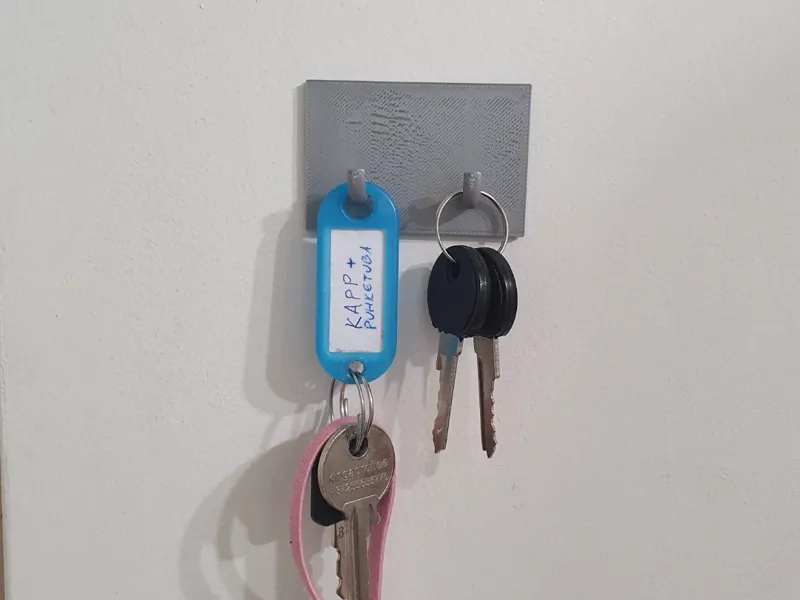 Small hook for keys (double and single)