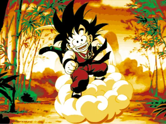 Goku nube magica