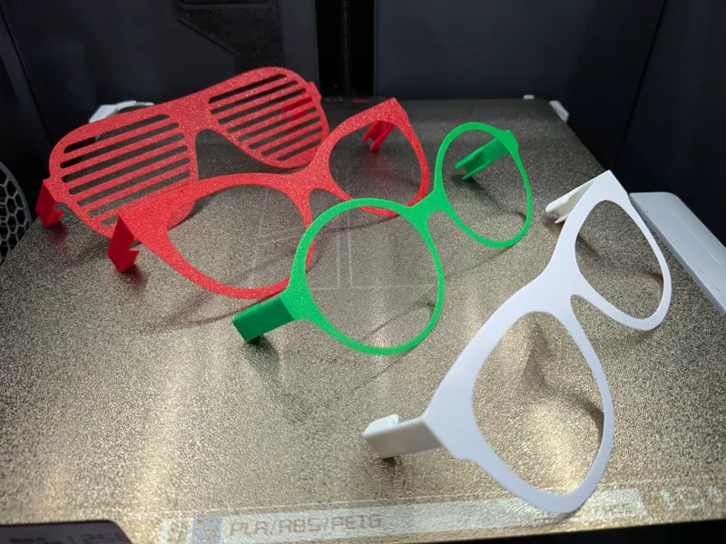 Party Glasses Template - Clip over your own