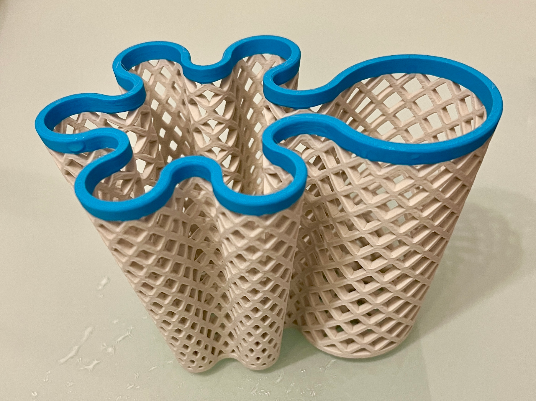 Flower Toothbrush & Toothpaste Holder