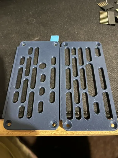 Fractal design Rasp Pi case univeral back plate Remixed by MaJoHo ...