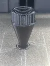 Nozzle Down, slowed by height, brim,no supports