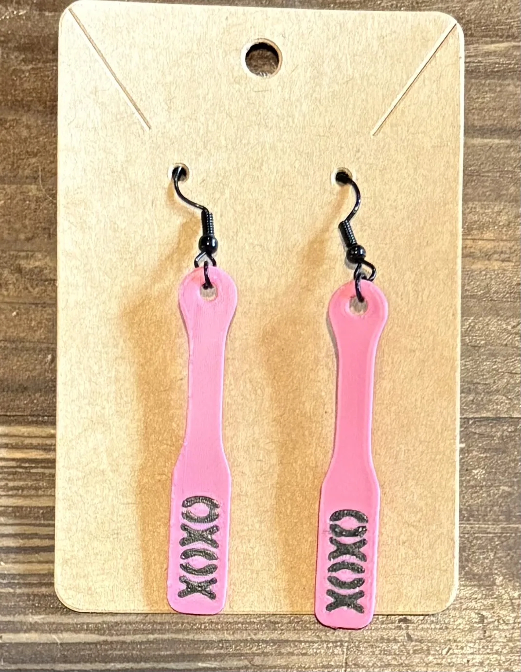 Sex Paddle Earrings view 2